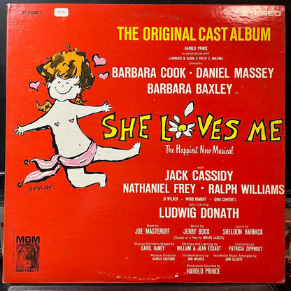 Barbara Cook - She Loves Me (The Original Cast Album) (2xVINYL) | Near Mint (NM) Excellent+ (EX+)--