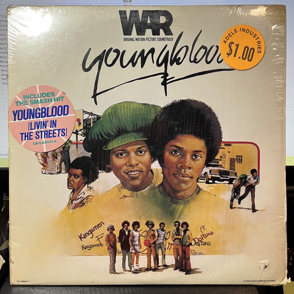 War - Youngblood (Original Motion Picture Soundtrack) (VINYL) | Near Mint (NM) Near Mint- (NM-)-