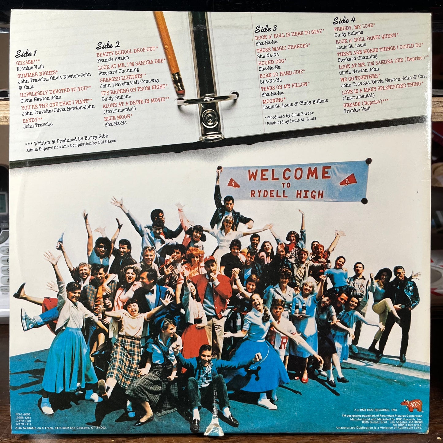 Various - Grease (The Original Soundtrack From The Motion Picture) (2xVINYL) | Near Mint (NM) Near Mint- (NM-)-