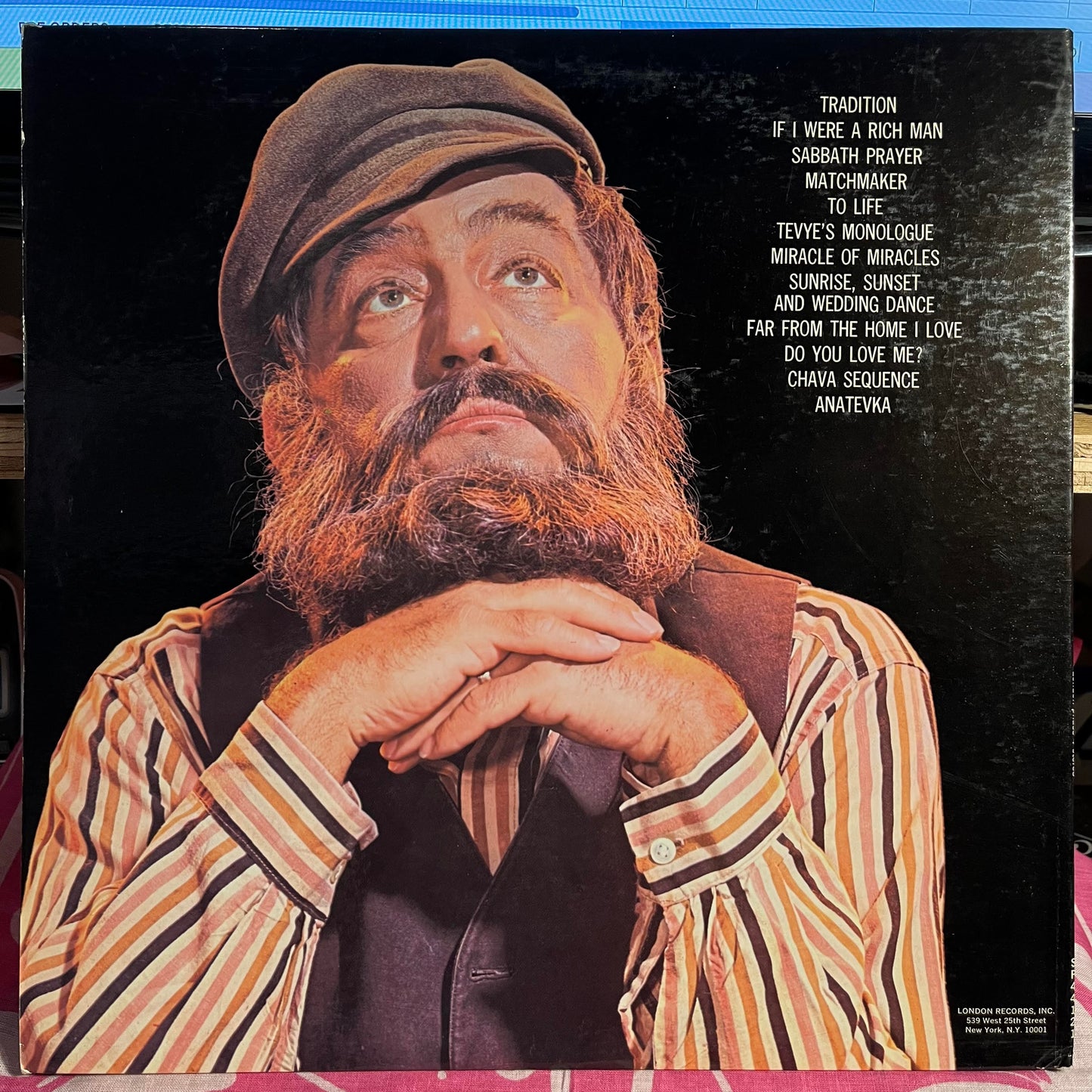 Robert Merrill - Music From Fiddler On The Roof *PROMO* | Near Mint (NM) Near Mint (NM)-