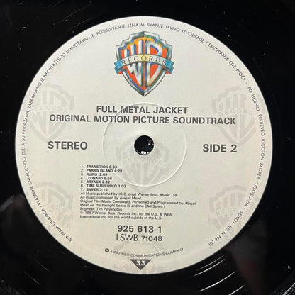 Various - Stanley Kubrick's Full Metal Jacket - Original Motion Picture Soundtrack (YUGOSLAVIA VINYL) | Near Mint (NM) Excellent (EX)-
