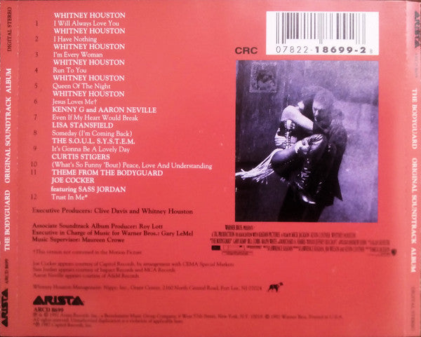 Various - The Bodyguard (Original Soundtrack Album) (CD) | Near Mint (NM) Near Mint (NM)-