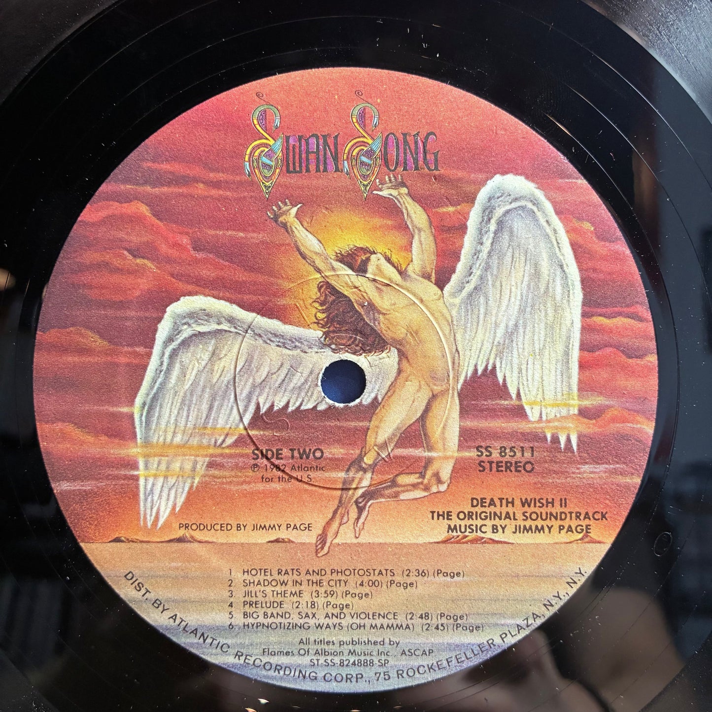 Jimmy Page - Death Wish II (The Original Soundtrack) (VINYL) | Near Mint (NM or M-) Excellent (EX)-