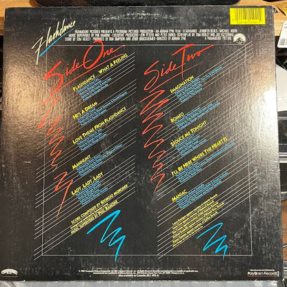 Various - Flashdance (Original Soundtrack From The Motion Picture) (VINYL) | Near Mint (NM) Very Good Plus (VG+)-