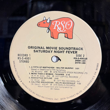 Various - Saturday Night Fever (The Original Movie Sound Track) | Near Mint (NM) Excellent (EX)-