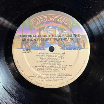 Various - Flashdance (Original Soundtrack From The Motion Picture) (VINYL) | Near Mint (NM) Very Good Plus (VG+)-