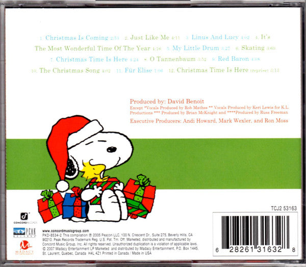 Vince Guaraldi - "A Charlie Brown Christmas" Featuring The Famous Peanuts Characters (Original Sound Track) (3xCD) | Near Mint (NM) Near Mint (NM)-