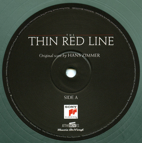 Hans Zimmer - The Thin Red Line (Original Motion Picture Soundtrack) (2xVINYL) | Near Mint (NM or M-) Near Mint (NM)--