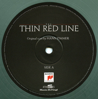 Hans Zimmer - The Thin Red Line (Original Motion Picture Soundtrack) (2xVINYL) | Near Mint (NM or M-) Near Mint (NM)--