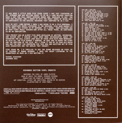 Michael Giacchino - Rogue One: A Star Wars Story (Original Motion Picture Soundtrack Expanded Edition) (4xVINYL BOX) | Near Mint (NM) Near Mint (NM)-