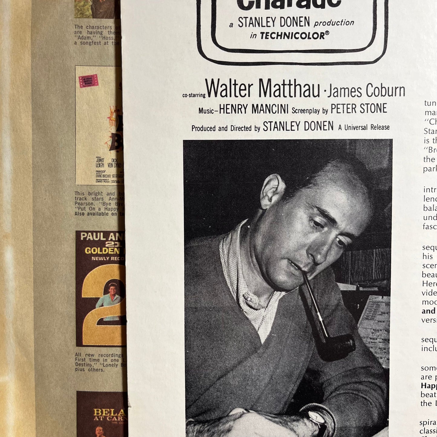 Henry Mancini - Charade (VINYL) | Near Mint (NM) Near Mint (NM)-