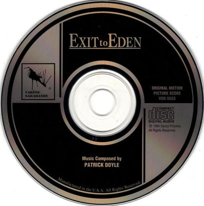Patrick Doyle - Exit To Eden (Original Motion Picture Soundtrack) (CD) | Near Mint (NM or M-) Near Mint (NM)--