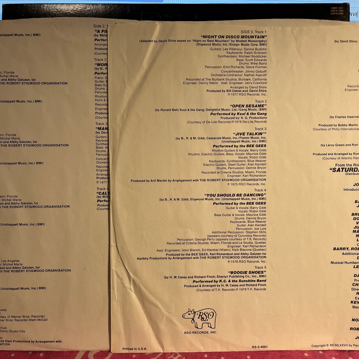 Various - Saturday Night Fever (The Original Movie Sound Track) *PITMAN* | Near Mint (NM) Very Good Plus (VG+)-
