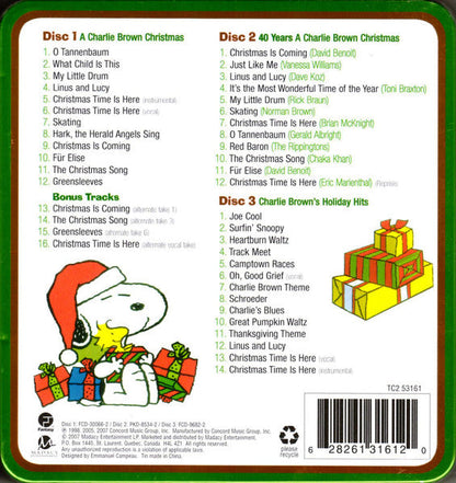 Vince Guaraldi - "A Charlie Brown Christmas" Featuring The Famous Peanuts Characters (Original Sound Track) (3xCD) | Near Mint (NM) Near Mint (NM)-