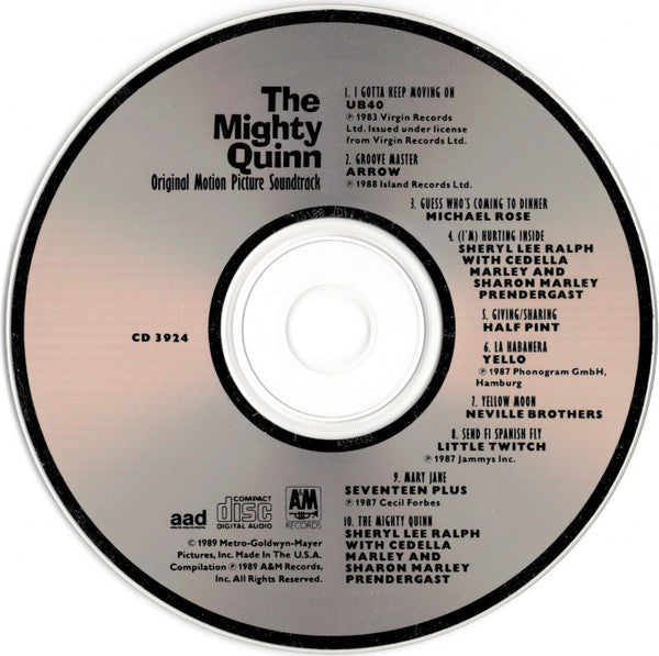 Various - The Mighty Quinn (Original Motion Picture Soundtrack) (CD) | Near Mint (NM) Near Mint (NM)-