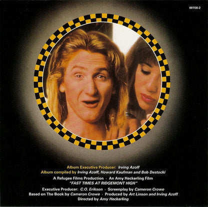 Various - Fast Times At Ridgemont High • Music From The Motion Picture (CD) | Near Mint (NM) Near Mint (NM)-