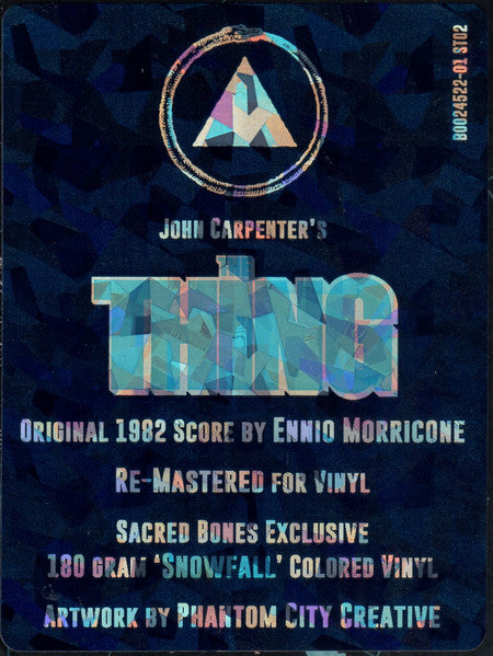 Ennio Morricone - John Carpenter's The Thing / Lost Cues: The Thing (BOX SET) | Near Mint (NM) Near Mint (NM)-