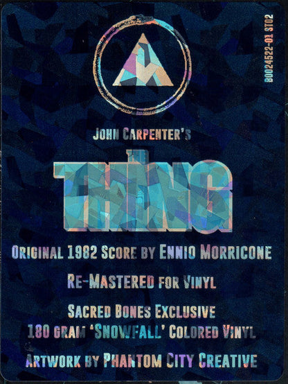 Ennio Morricone - John Carpenter's The Thing / Lost Cues: The Thing (BOX SET) | Near Mint (NM) Near Mint (NM)-
