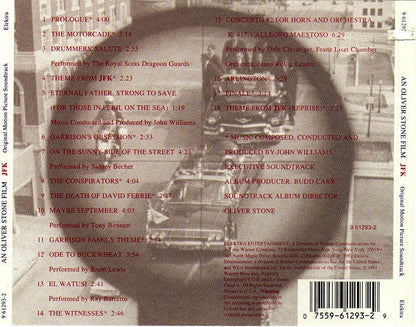 John Williams (4) - JFK (Original Motion Picture Soundtrack) (CD) | Near Mint (NM or M-) Excellent (EX)--