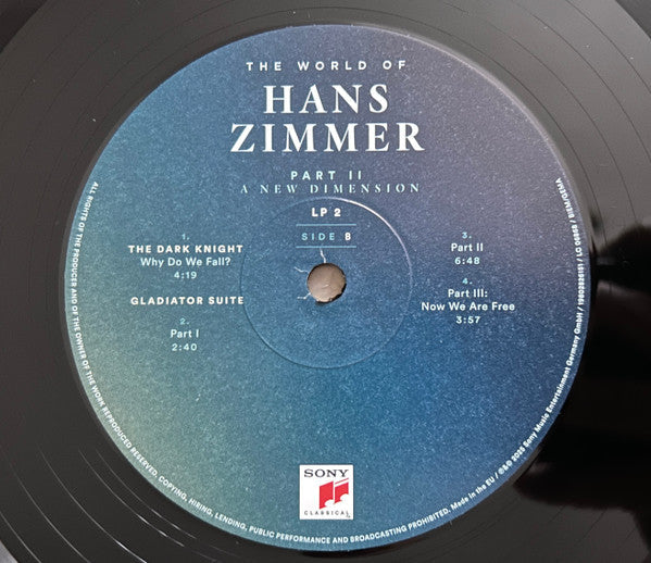Hans Zimmer - The World of Hans Zimmer - Part II: A New Dimension (3xVINYL) | Near Mint (NM) Near Mint (NM)-
