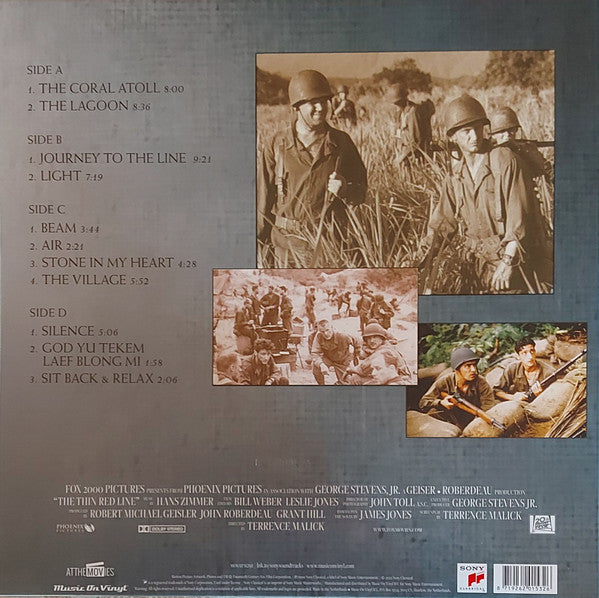 Hans Zimmer - The Thin Red Line (Original Motion Picture Soundtrack) (2xVINYL) | Near Mint (NM or M-) Near Mint (NM)--