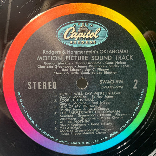 Rodgers & Hammerstein - Oklahoma (VINYL) | Near Mint (NM) Near Mint (NM)-