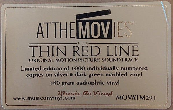 Hans Zimmer - The Thin Red Line (Original Motion Picture Soundtrack) (2xVINYL) | Near Mint (NM or M-) Near Mint (NM)--