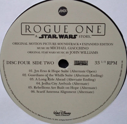 Michael Giacchino - Rogue One: A Star Wars Story (Original Motion Picture Soundtrack Expanded Edition) (4xVINYL BOX) | Near Mint (NM) Near Mint (NM)-