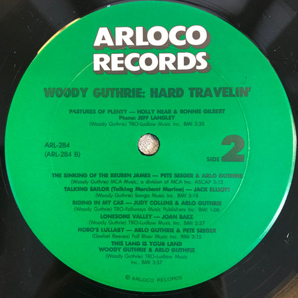 Various - Soundtrack From The Film Woody Guthrie Hard Travelin' | Near Mint (NM) Near Mint (NM)-