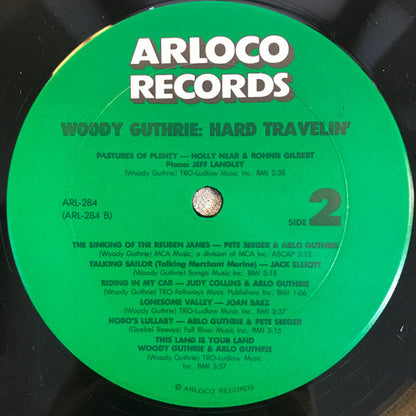 Various - Soundtrack From The Film Woody Guthrie Hard Travelin' | Near Mint (NM) Near Mint (NM)-