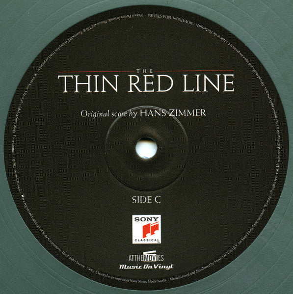Hans Zimmer - The Thin Red Line (Original Motion Picture Soundtrack) (2xVINYL) | Near Mint (NM or M-) Near Mint (NM)--