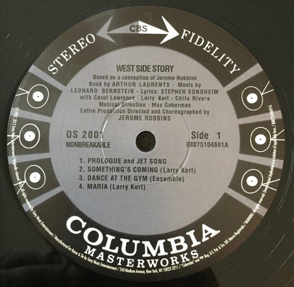 Leonard Bernstein - West Side Story - Original Broadway Cast (2xVINYL) | Near Mint (NM) Near Mint (NM)--