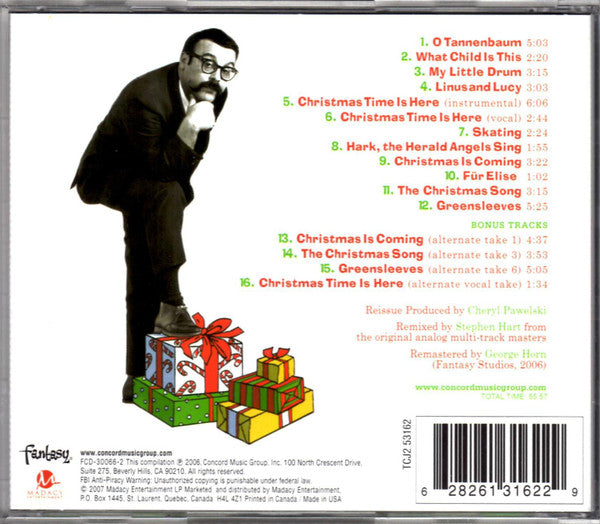 Vince Guaraldi - "A Charlie Brown Christmas" Featuring The Famous Peanuts Characters (Original Sound Track) (3xCD) | Near Mint (NM) Near Mint (NM)-