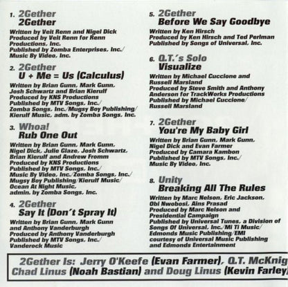 2Ge+her - Music From The MTV Original TV Movie (CD) | Near Mint (NM) Near Mint (NM)-