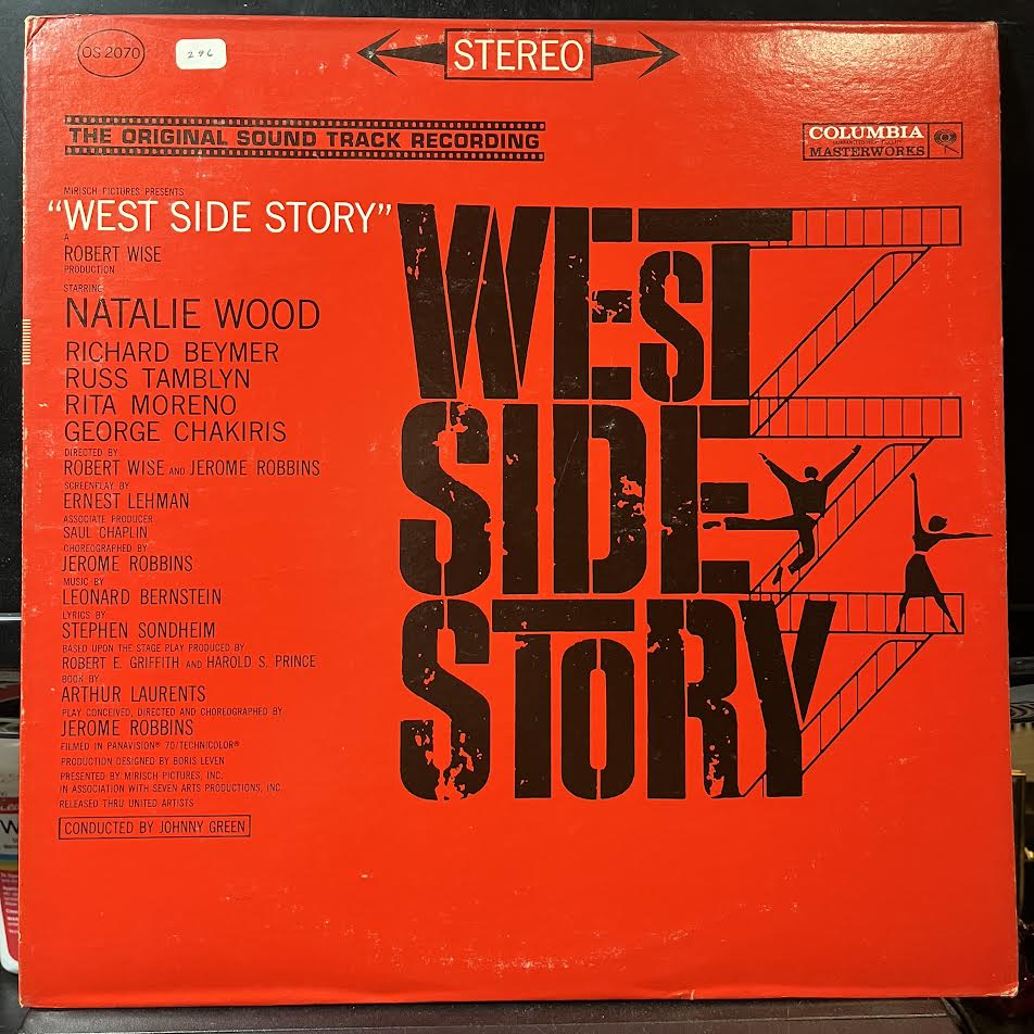 Leonard Bernstein - West Side Story (The Original Sound Track Recording) (VINYL) | Near Mint (NM) Excellent+ (EX+)-