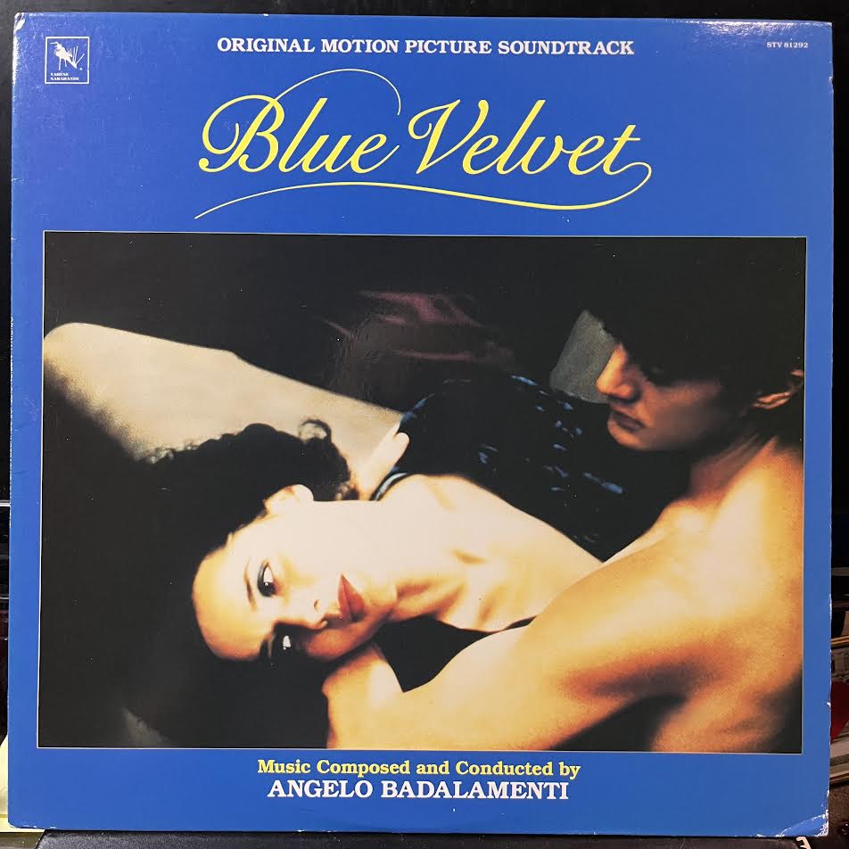 Angelo Badalamenti - Blue Velvet (Original Motion Picture Soundtrack) (VINYL) | Near Mint (NM) Excellent+ (EX+)-