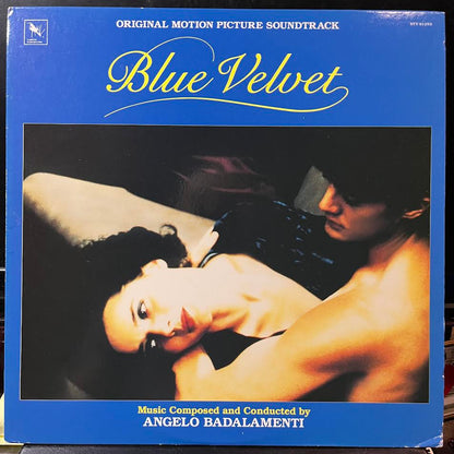 Angelo Badalamenti - Blue Velvet (Original Motion Picture Soundtrack) (VINYL) | Near Mint (NM) Excellent+ (EX+)-