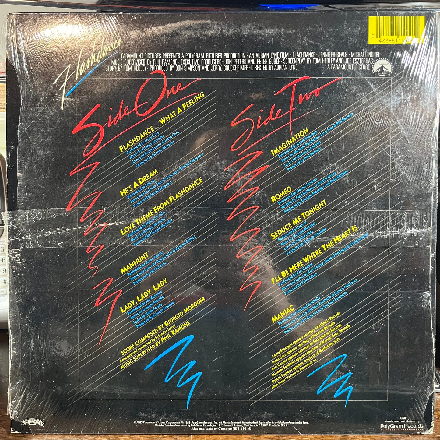 Various - Flashdance (Original Soundtrack From The Motion Picture) (LP) | Near Mint (NM) Near Mint (NM)-
