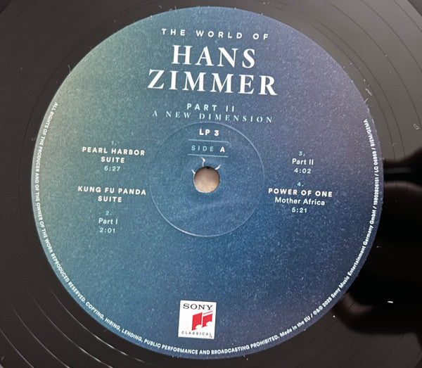 Hans Zimmer - The World of Hans Zimmer - Part II: A New Dimension (3xVINYL) | Near Mint (NM) Near Mint (NM)-