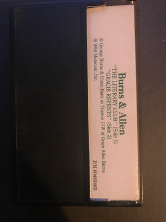 Burns And Allen - Golden Age Radio Vol 1 Celebrating 50 Years *CASSETTE* | Near Mint (NM) Near Mint (NM)--