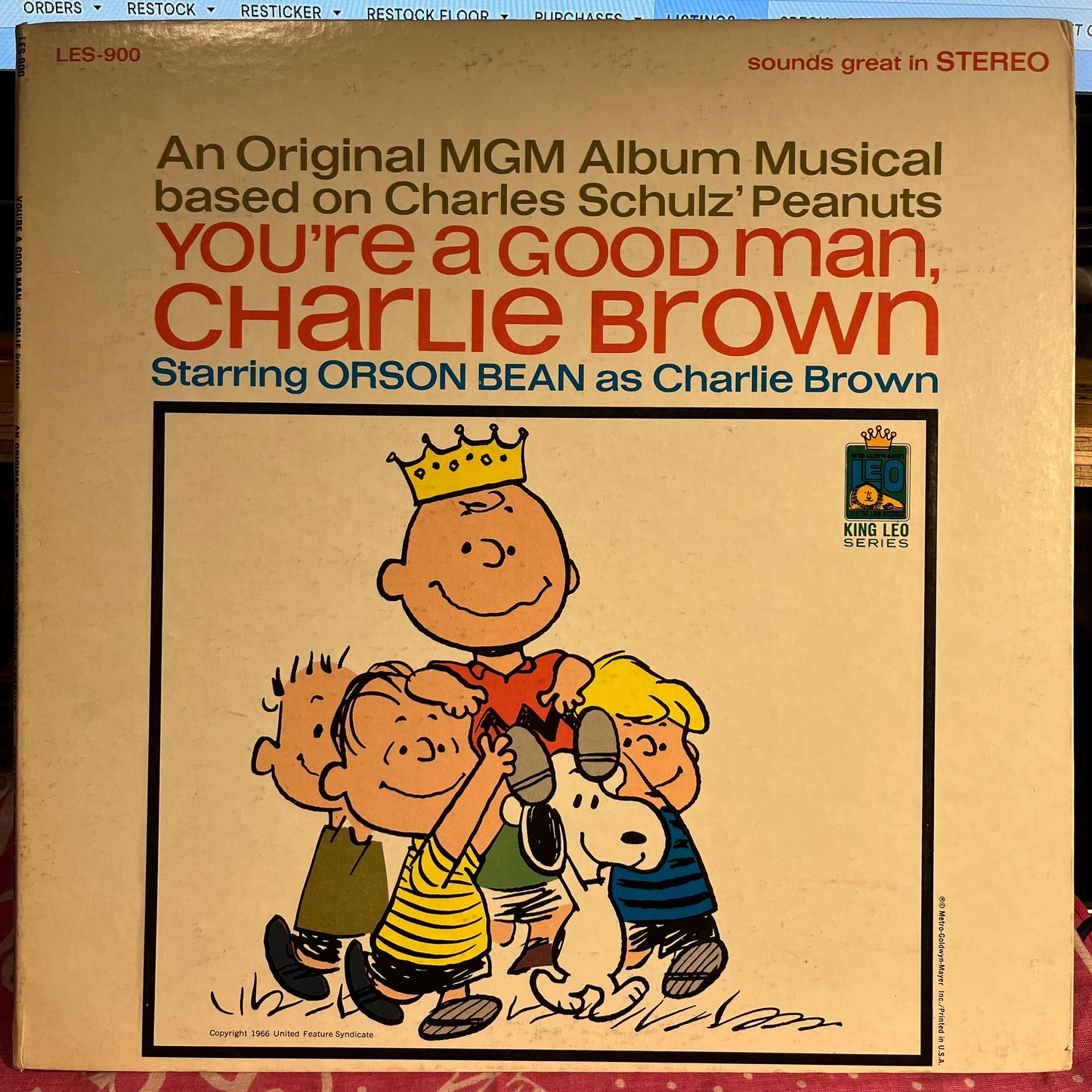 Charles M. Schulz - You're A Good Man, Charlie Brown | Near Mint (NM) Excellent (EX)-