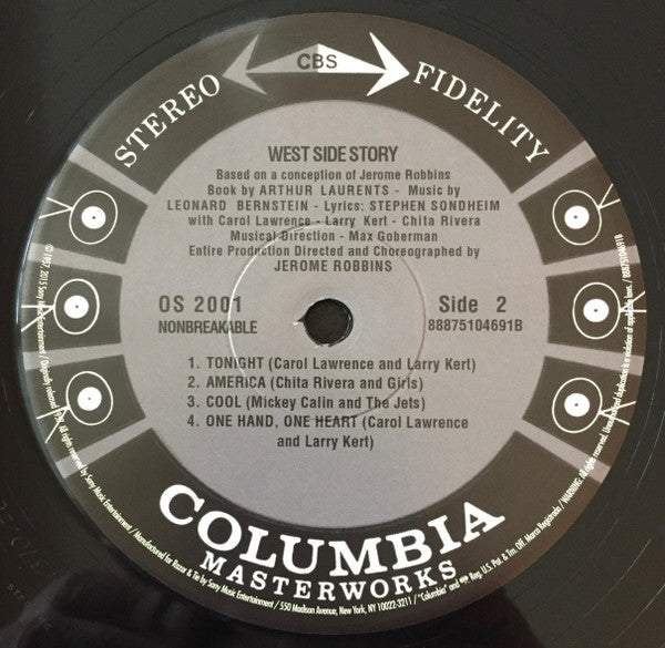 Leonard Bernstein - West Side Story - Original Broadway Cast (2xVINYL) | Near Mint (NM) Near Mint (NM)--