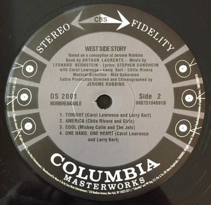 Leonard Bernstein - West Side Story - Original Broadway Cast (2xVINYL) | Near Mint (NM) Near Mint (NM)--