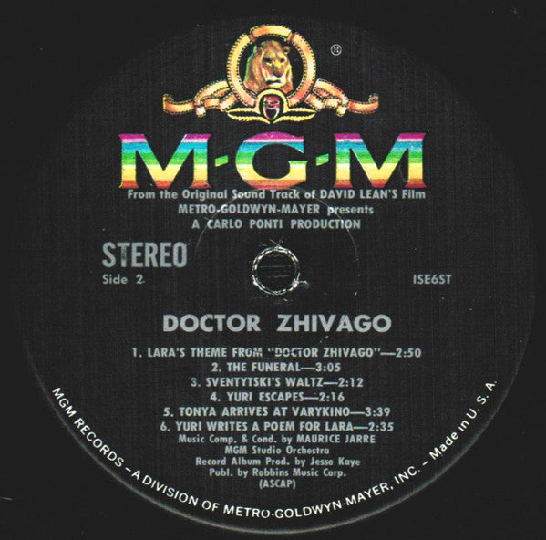 Maurice Jarre - Doctor Zhivago (VINYL) | Near Mint (NM) Excellent+ (EX+)-