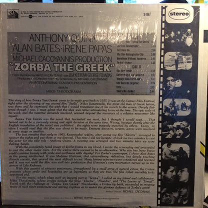 Mikis Theodorakis - Zorba The Greek (Original Soundtrack) (VINYL) |--