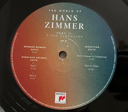 Hans Zimmer - The World of Hans Zimmer - Part II: A New Dimension (3xVINYL) | Near Mint (NM) Near Mint (NM)-
