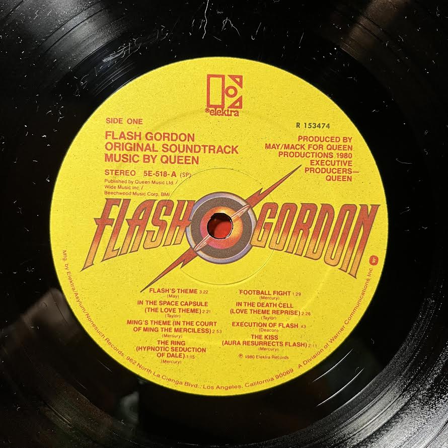 Queen - Flash Gordon (Original Soundtrack Music) (VINYL) | Near Mint (NM) Excellent (EX)-