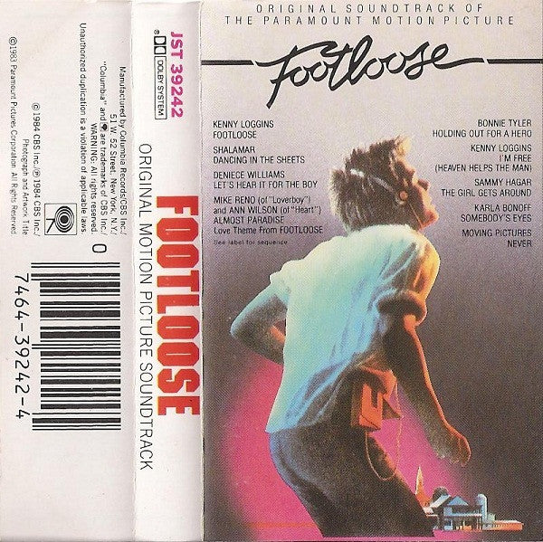 Various - Footloose (Original Motion Picture Soundtrack) *CASSETTE* | Near Mint (NM) Near Mint (NM)-