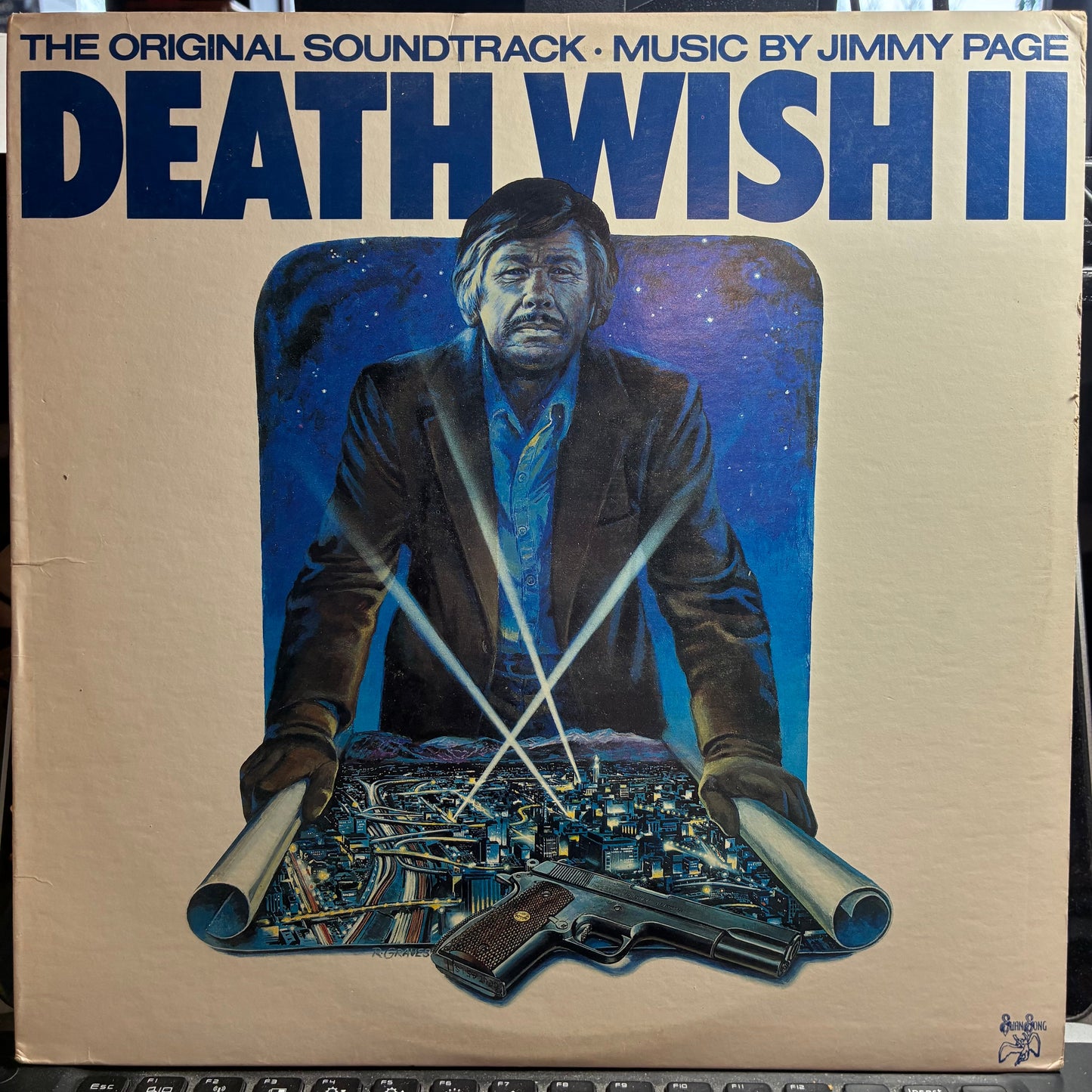 Jimmy Page - Death Wish II (The Original Soundtrack) (VINYL) | Near Mint (NM or M-) Excellent (EX)-
