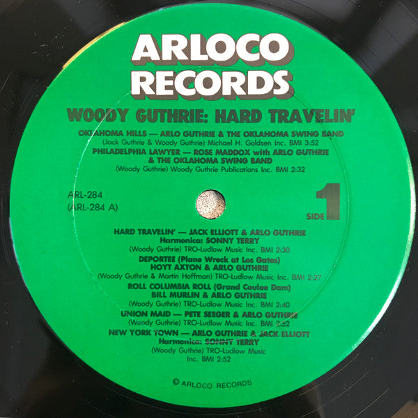 Various - Soundtrack From The Film Woody Guthrie Hard Travelin' | Near Mint (NM) Near Mint (NM)-